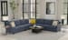 Foley - 5 Piece Sectional With Comfort Coil Seating And 4 Included Accent Pillows - Lead