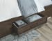 Johurst - Grayish Brown - California King Panel Bed with 4 Storage Drawers