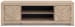 Cayboni - LG TV Stand With Fireplace Option - Tan