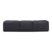 Form - Classic L Modular Leather Sectional - Vantage Black