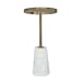 Hamilton - Accent Table - Gold / White