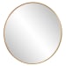 Junius - Large Round Mirror - Gold