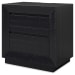 Londer - Black - Two Drawer Night Stand
