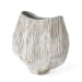Water Lily - Vase - Brown / White