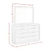Arcadia - Dresser & Mirror Set - Gray