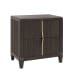 West End Loft - 2-Drawer Nightstand with USB-C Outlets - Brown