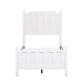 Cottage View - Twin Panel Bed - White