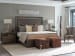 Park City - Sundance Panel Bed 6/6 King - Dark Brown