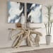 Cypress - 59-60" Root Console Table - Natural White Wash