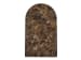 Zanzibar - Novella Side Table - Dark Brown / Black