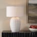 Alkman - Table Lamp - White Glaze