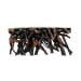 Cypress - Root Console Table 70-71" - Black/Brown