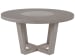 Modern - Round Dining Table - Pearl Silver