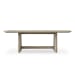Harbor - Herringbone Indoor-Outdoor Dining Table - Brown