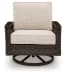 Monterey Point - Swivel Lounge Chair (Set of 2) - Dark Brown