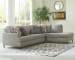 Santasia - Right Arm Facing Corner Chaise 2 Pc Sectional - Granite