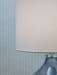 Lemmitt - Navy - Glass Table Lamp 