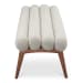 Arlo - Performance Fabric Bench - Off White