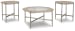Varlowe - Bisque - Occasional Table Set (Set of 3)