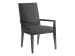 Carrera - Vantage Upholstered Arm Chair - Dark Gray