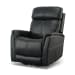 View - Power Swivel Recliner With Power Headrest - Ocean