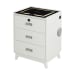 Rio - Nightstand With Electronic Features - White