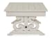 Bronwyn - Rectangular Cocktail Table With Accent Table - Alabaster
