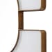 Embrace - 24" x 24" Square Mirror - White