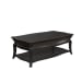 Francine - Lift Top Storage Cocktail Table With 2 End Tables - Warm Charcoal
