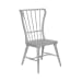 River Place - Windsor Back Side Dining Chair - Riverstone White & Tobacco