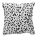 Spotted Goat - Fur Pillow - Gray Leopard