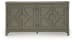 Darlock - Accent Cabinet - Warm Gray
