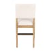 Millwork - Counter Chair (Set of 2) - White / Light Brown