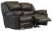 Transformer II - Power Reclining Loveseat - Chocolate Top Grain Italian Leather Match