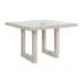 Avalanche - 5 Piece Square Counter Height Dining Set (Table And Four Chairs) - Antique White