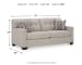 Mahoney - Pebble - Sofa