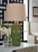 Hadbury - Moss Green - Ceramic Table Lamp (Set of 2)