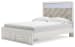 Altyra - Queen Panel Bed With Footboard Storage - White