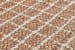 Serene - 1' x 1' Swatch Windowpane Chenille Area Rug - Natural