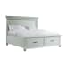Slater - King Platform Storage 5 Piece Bedroom Set - Gray
