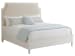 Ocean Breeze - Belle Isle Upholstered Bed 6/0 California King - White