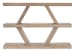 Commerce And Market - Geo Lines Console - Light Brown