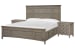 Paxton Place - California King Panel Storage Bed With 2 Nightstands - Dovetail Gray