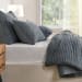 Colmar - Queen Quilt - Marina Blue