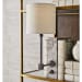 On A Shelf - Mini Lamp - Travertine/Bronze