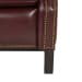 Thornfield - Push Thru The Arm Recliner - Cabernet