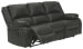 Calderwell - Black - Reclining Sofa