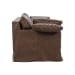 Cassiano - Leather Slip Cover Sofa - El Paso