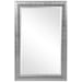 Uttermost Caldera Textured Gray Mirror