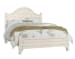 Bungalow Queen Arch Storage Bed Finish Shown - Lattice (Soft White)